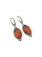 Orecchini Domar Donna Ambra in Argento Ambra AMBER-OR-9-280 - AMBER-OR-9-280